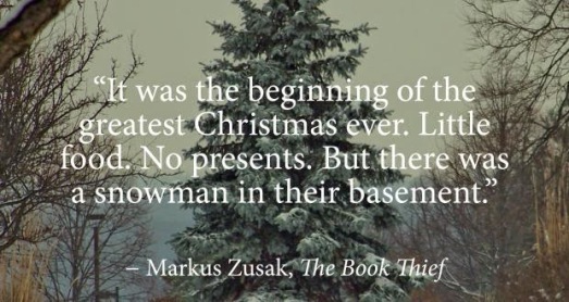the book thief quotes christmas funny sad