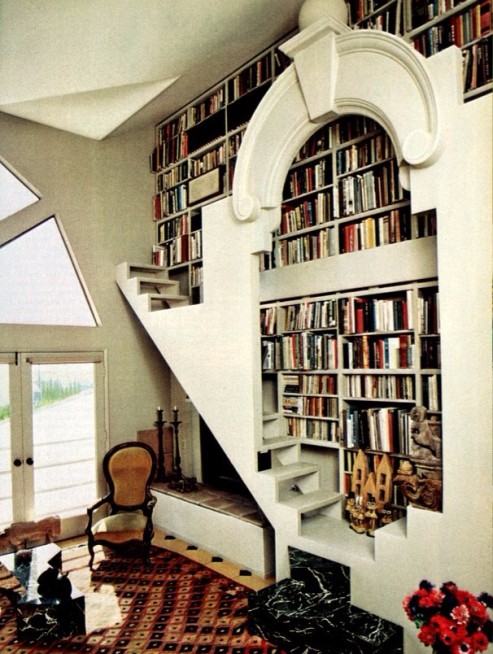 april-1981-book-shelves-stairs-home